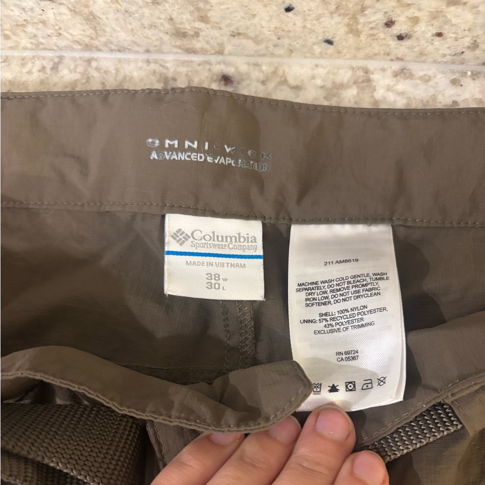 Columbia Omni-Shade Taupe Trousers